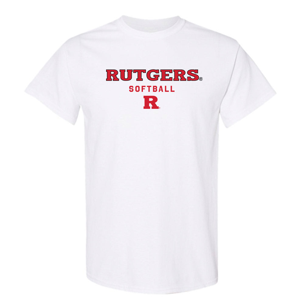 Rutgers - NCAA Softball : Desiree Trudel - Classic Shersey T-Shirt-0