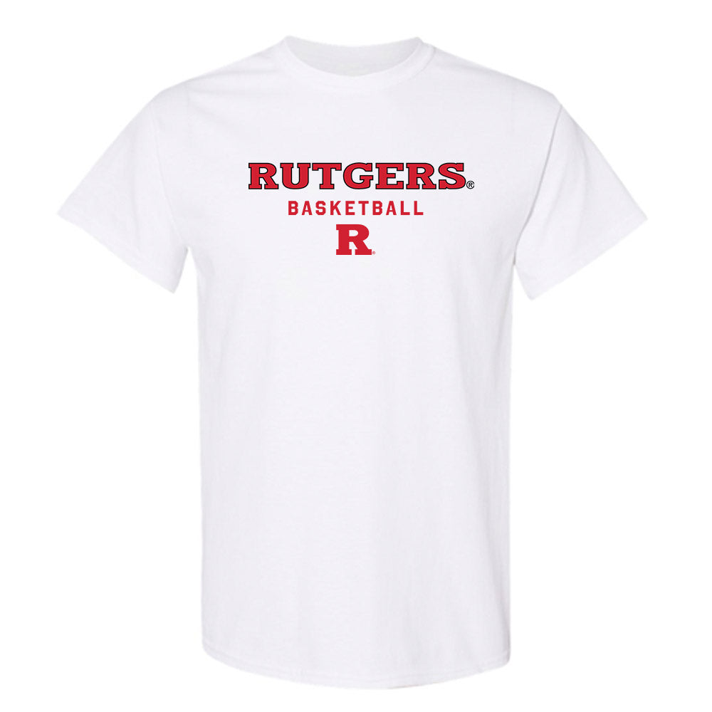 Rutgers - NCAA Men's Basketball : Christian Gurdak - Classic Shersey T-Shirt-0