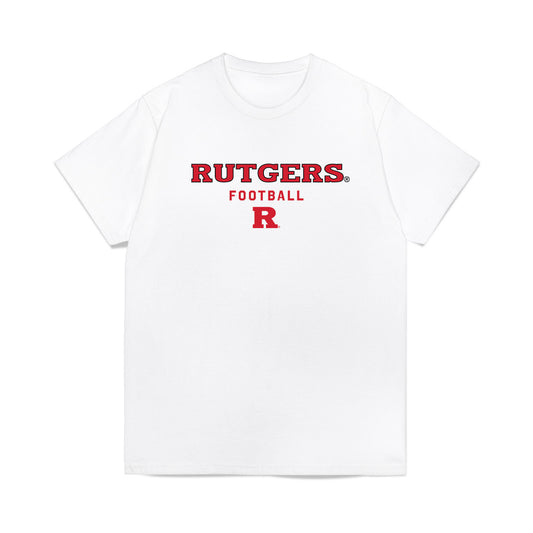 Rutgers - NCAA Football : RJ Wortman - Classic Shersey T-Shirt-0