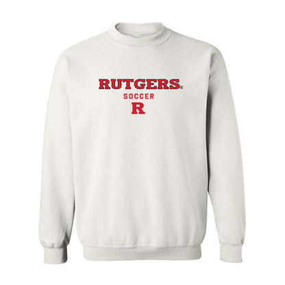 Rutgers - NCAA Men's Soccer : Simon Gorczowski - Classic Shersey Crewneck Sweatshirt-0