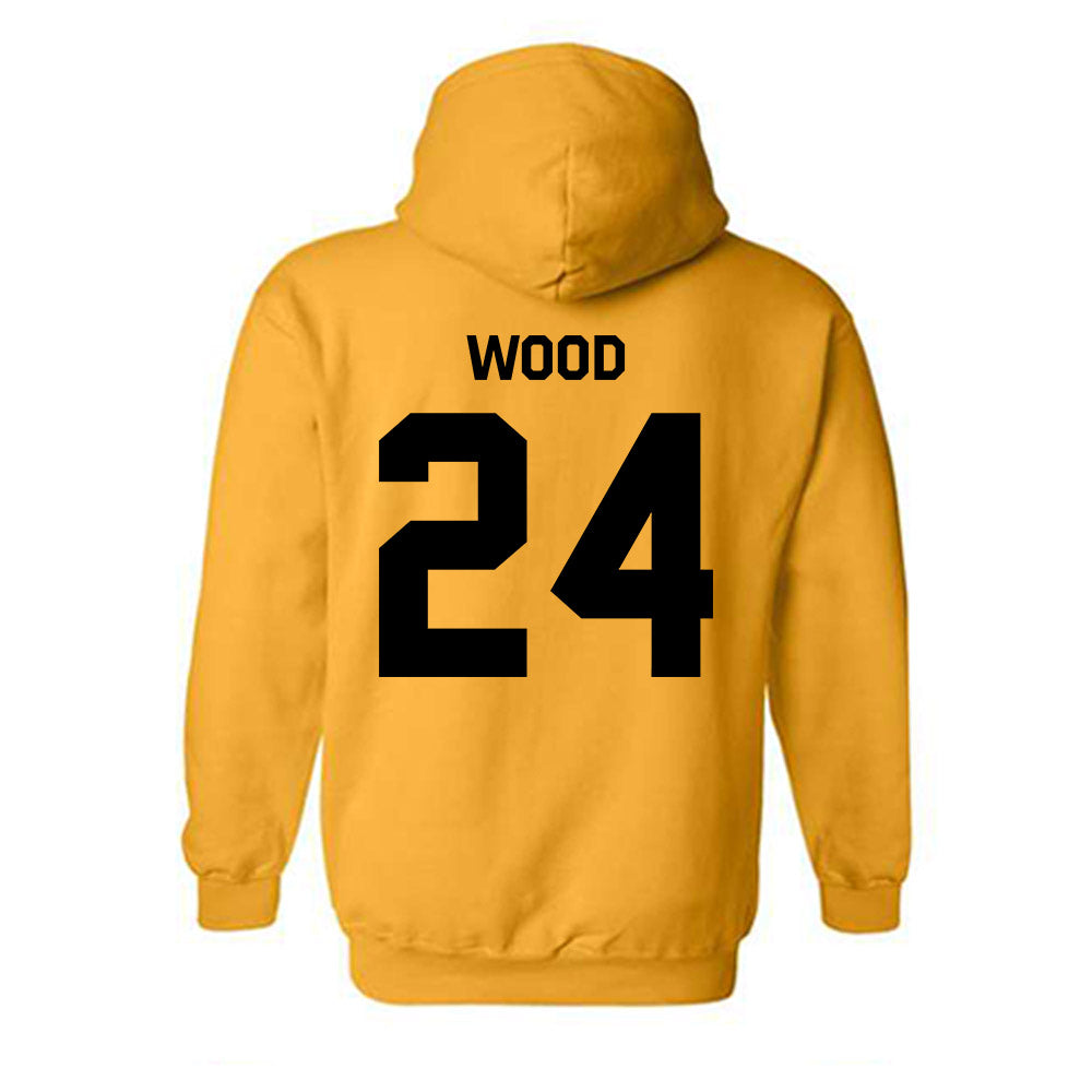 Iowa - NCAA Baseball : Mitch Wood - Classic Shersey Hooded Sweatshirt-1