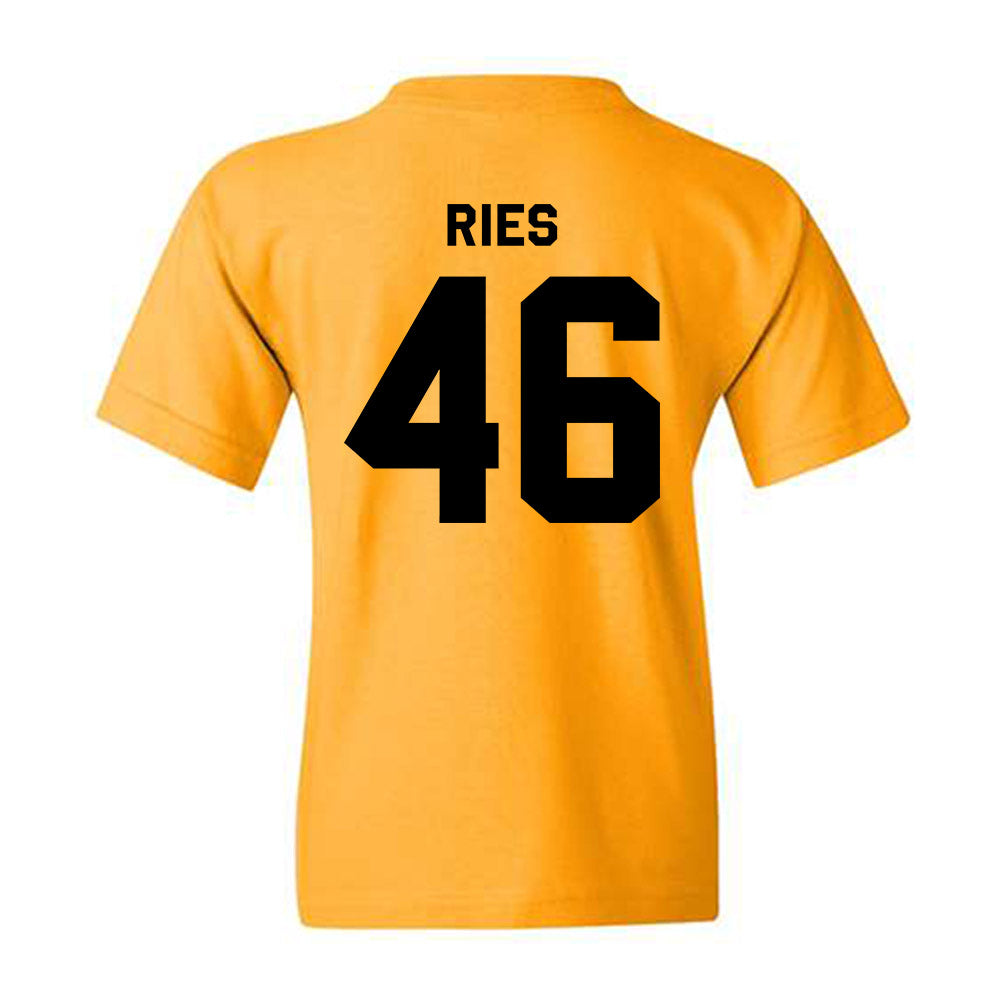 Iowa - NCAA Football : Preston Ries - Classic Shersey Youth T-Shirt-1