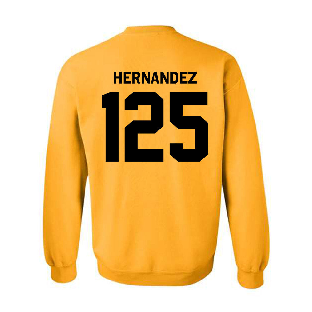 Iowa - NCAA Wrestling : Keyan Hernandez - Classic Shersey Crewneck Sweatshirt-1
