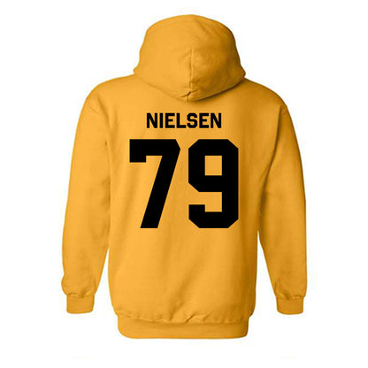 Iowa - NCAA Football : Carson Nielsen - Classic Shersey Hooded Sweatshirt-1