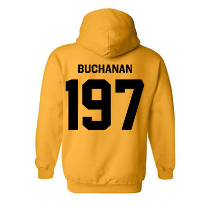 Iowa - NCAA Wrestling : Stephen Buchanan - Classic Shersey Hooded Sweatshirt-1