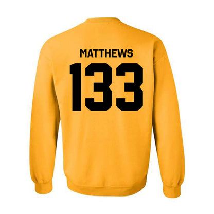 Iowa - NCAA Wrestling : Charles Matthews - Classic Shersey Crewneck Sweatshirt-1