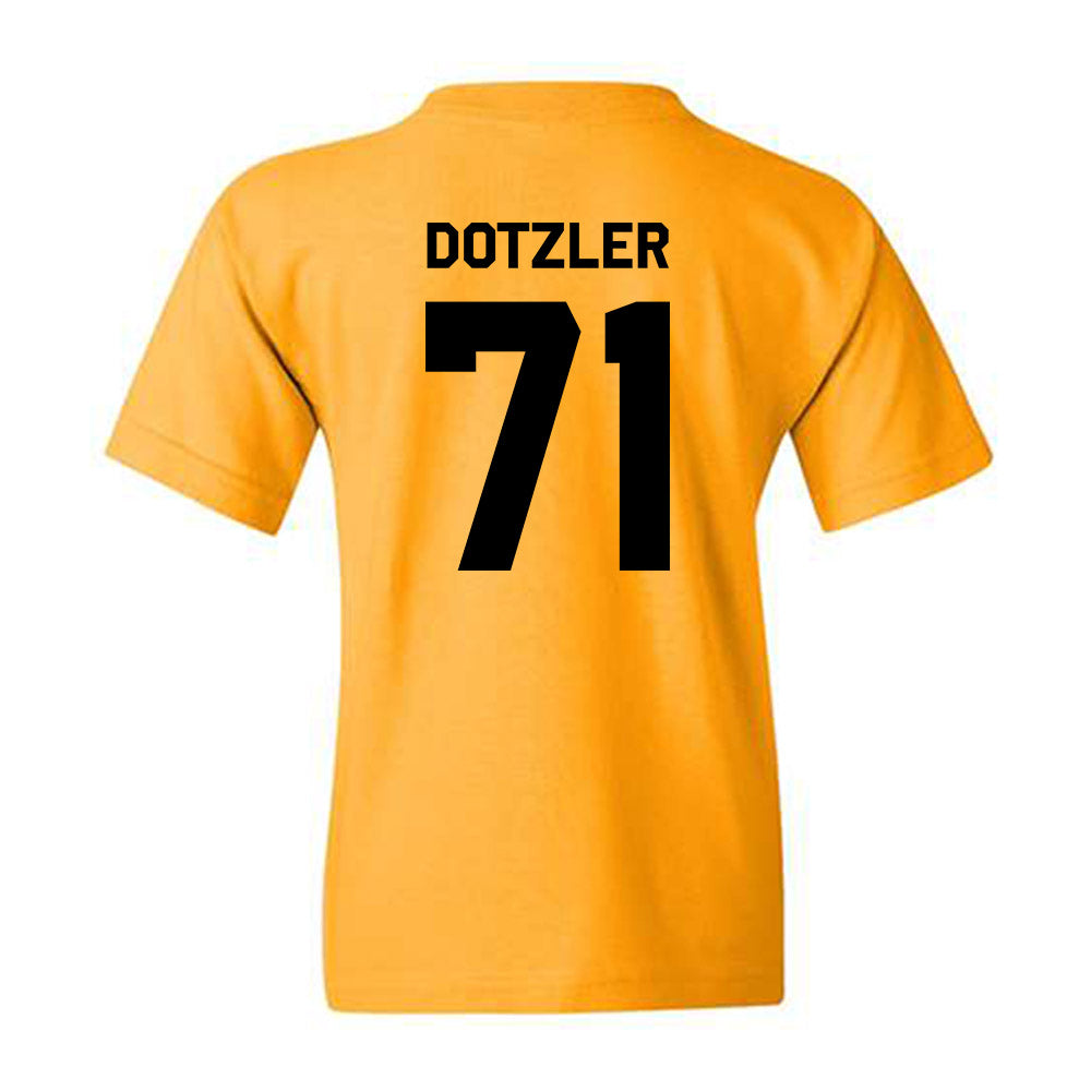 Iowa - NCAA Football : Jack Dotzler - Classic Shersey Youth T-Shirt-3