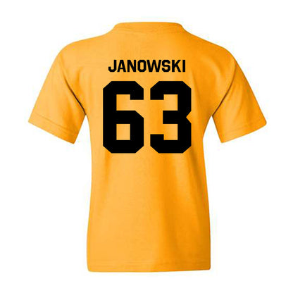 Iowa - NCAA Football : Josh Janowski - Classic Shersey Youth T-Shirt-1