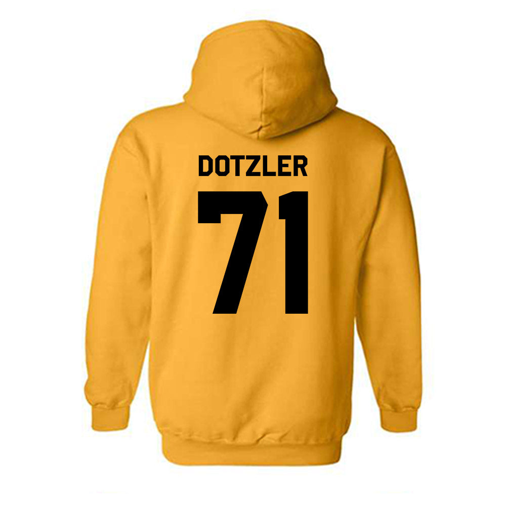 Iowa - NCAA Football : Jack Dotzler - Classic Shersey Hooded Sweatshirt-3
