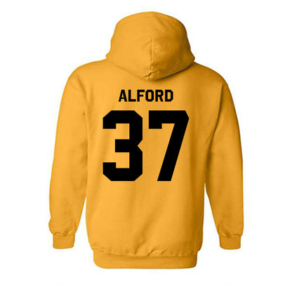Iowa - NCAA Football : Brayton Alford - Classic Shersey Hooded Sweatshirt-3