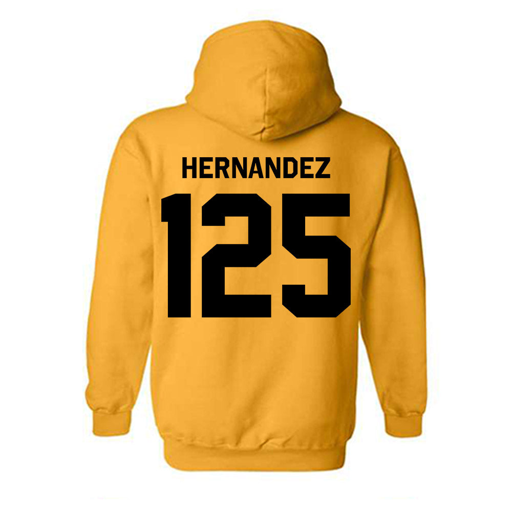Iowa - NCAA Wrestling : Keyan Hernandez - Classic Shersey Hooded Sweatshirt-1