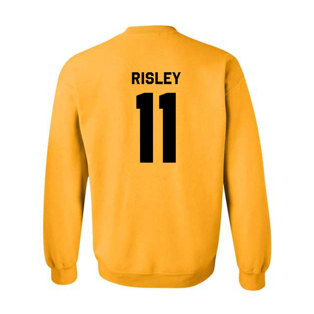 Iowa - NCAA Baseball : Miles Risley - Classic Shersey Crewneck Sweatshirt-1