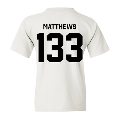 Iowa - NCAA Wrestling : Charles Matthews - Classic Shersey Youth T-Shirt-1