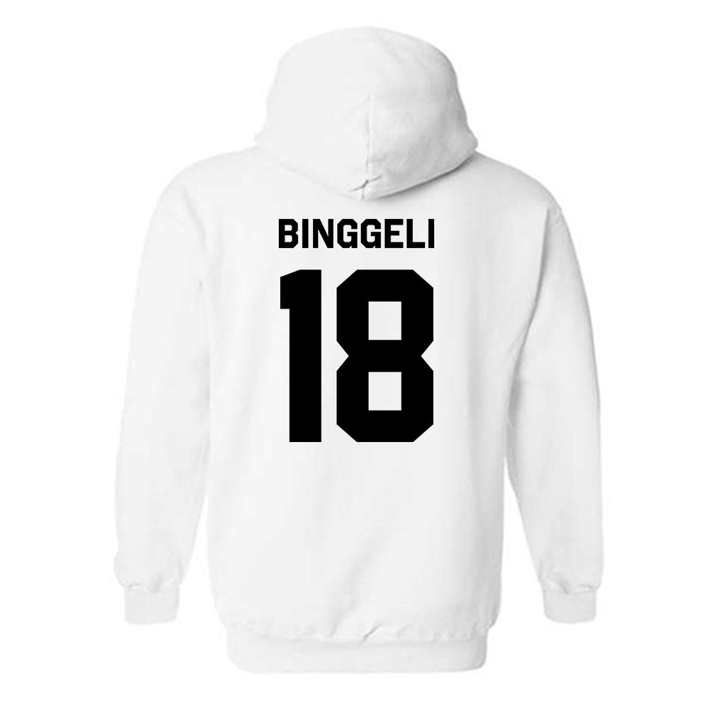 Iowa - NCAA Women's Soccer : Berkley Binggeli - Classic Shersey Hooded Sweatshirt-1