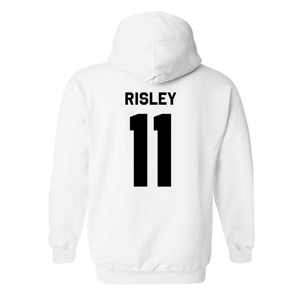 Iowa - NCAA Baseball : Miles Risley - Classic Shersey Hooded Sweatshirt-1