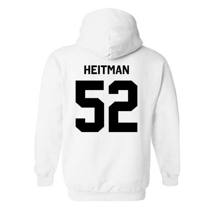 Iowa - NCAA Baseball : Nick Heitman - Classic Shersey Hooded Sweatshirt-1