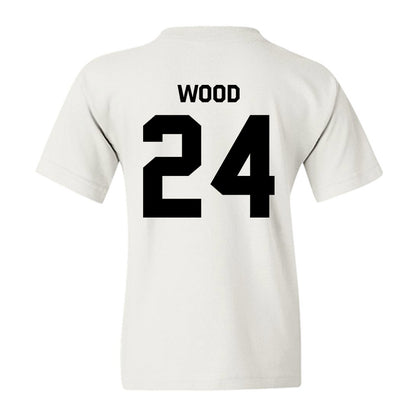 Iowa - NCAA Baseball : Mitch Wood - Classic Shersey Youth T-Shirt-1