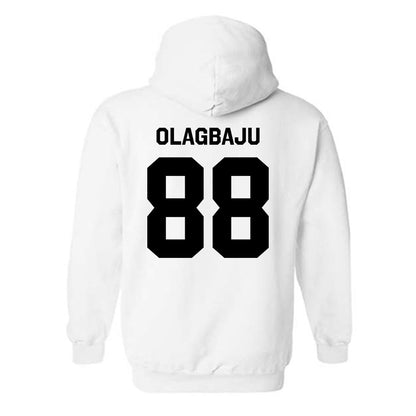 Iowa - NCAA Football : Emmanuel Olagbaju - Classic Shersey Hooded Sweatshirt-1