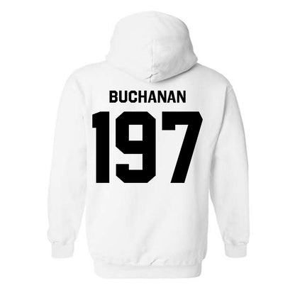 Iowa - NCAA Wrestling : Stephen Buchanan - Classic Shersey Hooded Sweatshirt-1