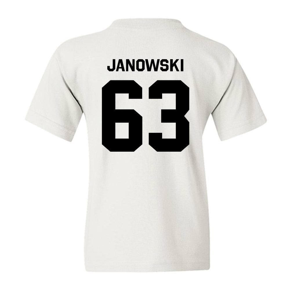 Iowa - NCAA Football : Josh Janowski - Classic Shersey Youth T-Shirt-1