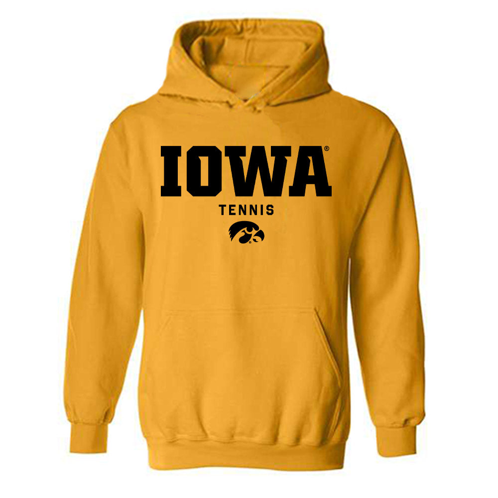Iowa - NCAA Women's Tennis : Maddie Petersen - Classic Shersey Hooded Sweatshirt-0