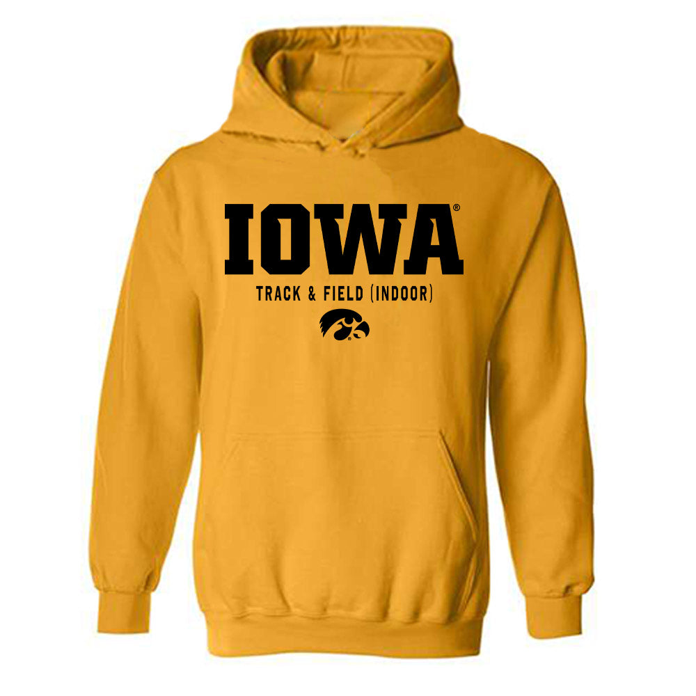 Iowa - NCAA Men's Track & Field : Tyler Kenaga - Classic Shersey Hooded Sweatshirt-0