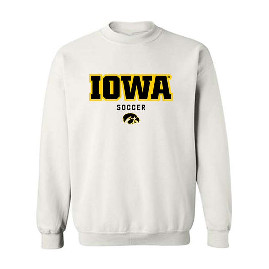 Iowa - NCAA Women's Soccer : Abby Warner - Classic Shersey Crewneck Sweatshirt-0