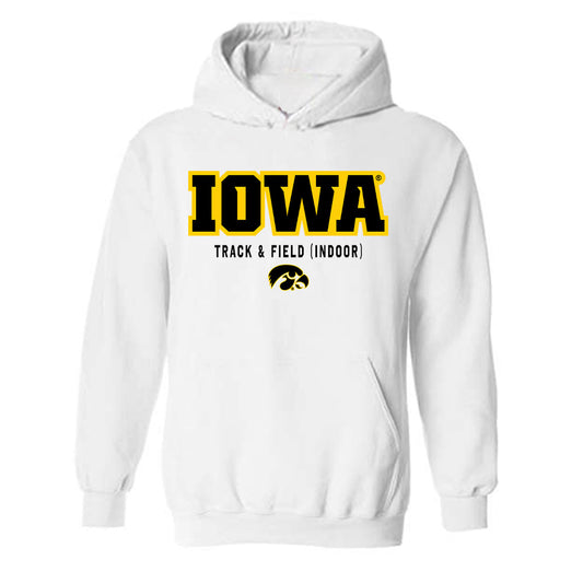 Iowa - NCAA Men's Track & Field : Tyler Kenaga - Classic Shersey Hooded Sweatshirt-0