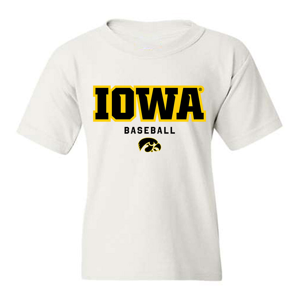 Iowa - NCAA Baseball : Miles Risley - Classic Shersey Youth T-Shirt-0