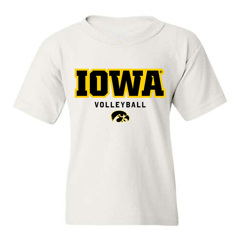 Iowa - NCAA Women's Volleyball : Hallie Steponaitis - Classic Shersey Youth T-Shirt-0