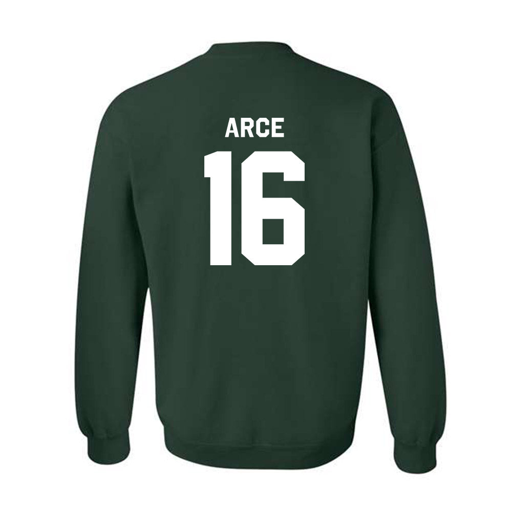 Michigan State - NCAA Men's Soccer : Colin Arce - Classic Shersey Crewneck Sweatshirt-1