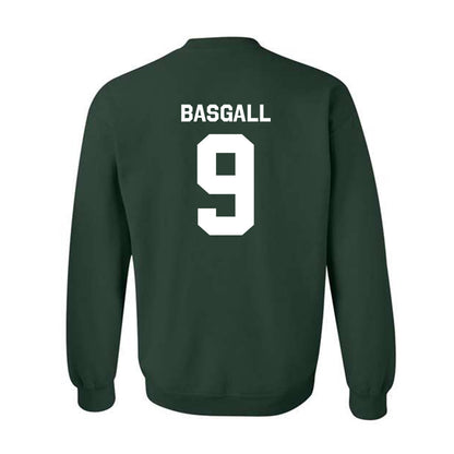 Michigan State - NCAA Men's Ice Hockey : Matthew Basgall - Classic Shersey Crewneck Sweatshirt-1