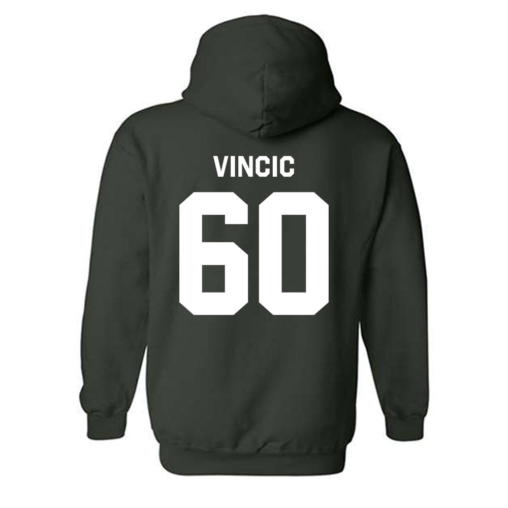Michigan State - NCAA Football : Luka Vincic - Classic Shersey Hooded Sweatshirt-1