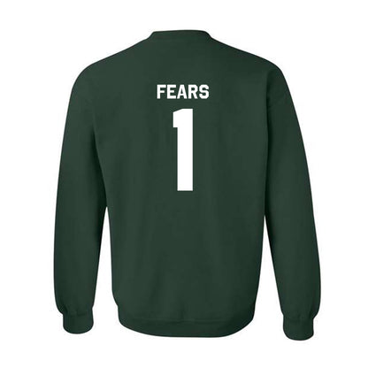 Michigan State - NCAA Men's Basketball : Jeremy Fears - Classic Shersey Crewneck Sweatshirt-1