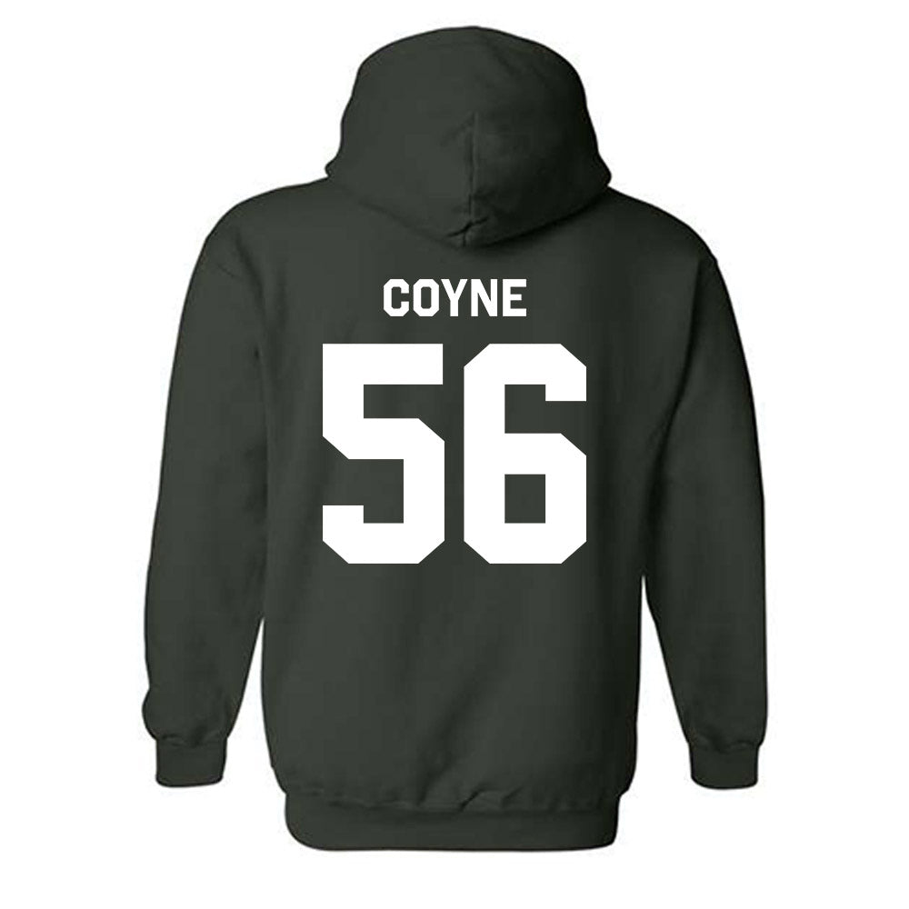 Michigan State - NCAA Football : Jay Coyne - Classic Shersey Hooded Sweatshirt-1