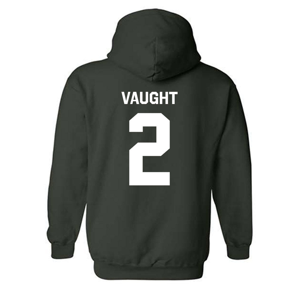 Michigan State - NCAA Football : Devin Vaught - Classic Shersey Hooded Sweatshirt-1