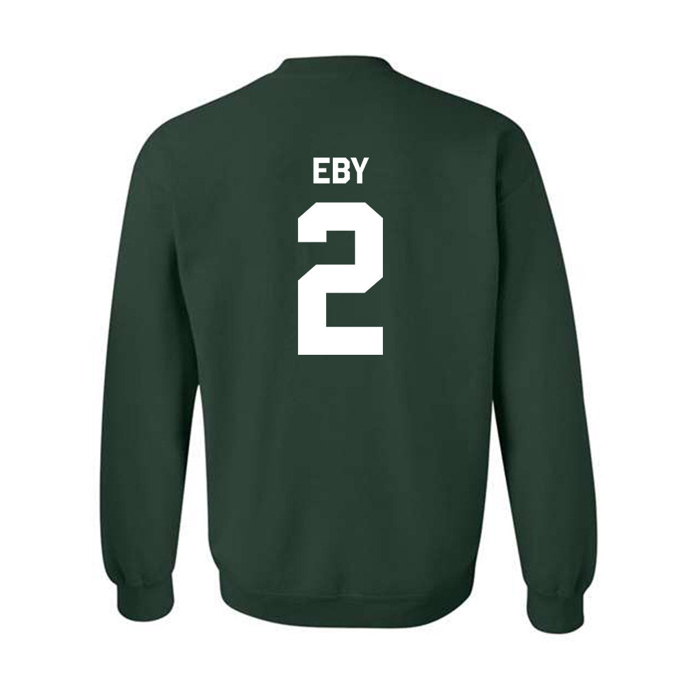 Michigan State - NCAA Men's Soccer : William Eby - Classic Shersey Crewneck Sweatshirt-1