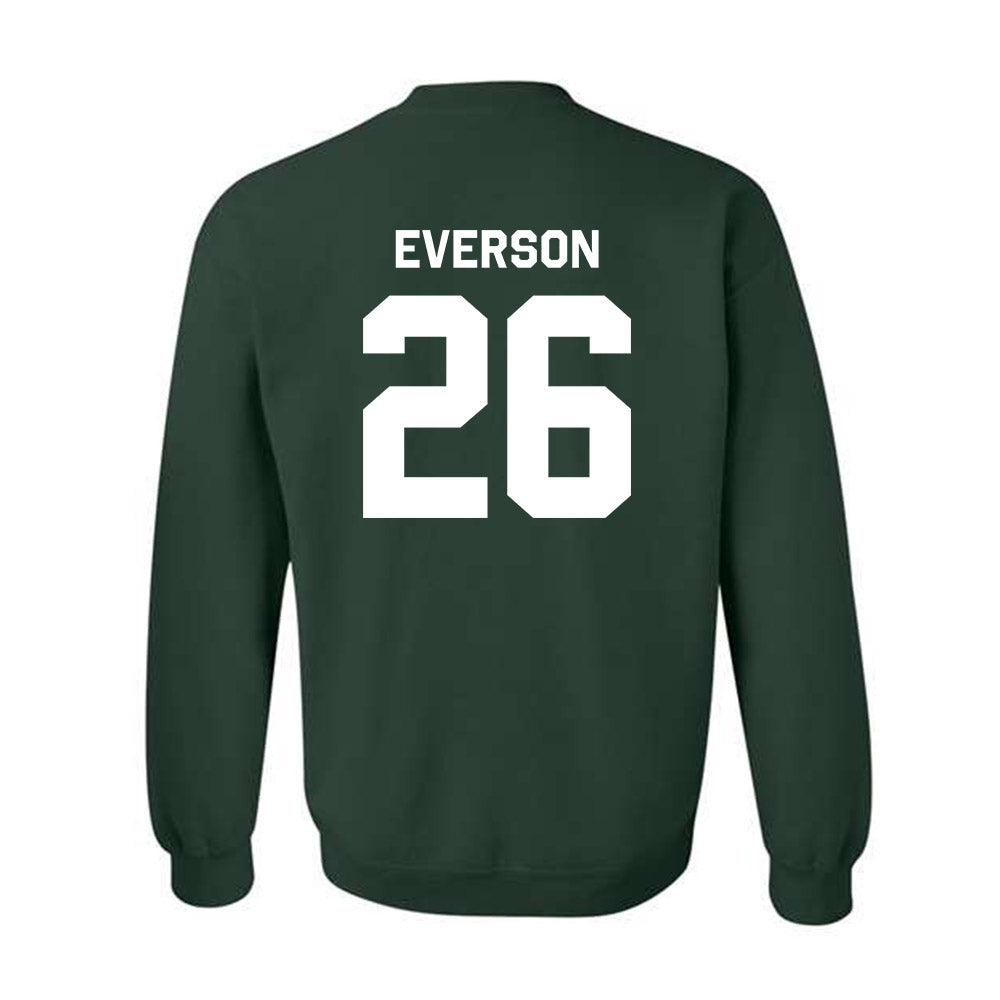 Michigan State - NCAA Baseball : Andrew Everson - Classic Shersey Crewneck Sweatshirt-1