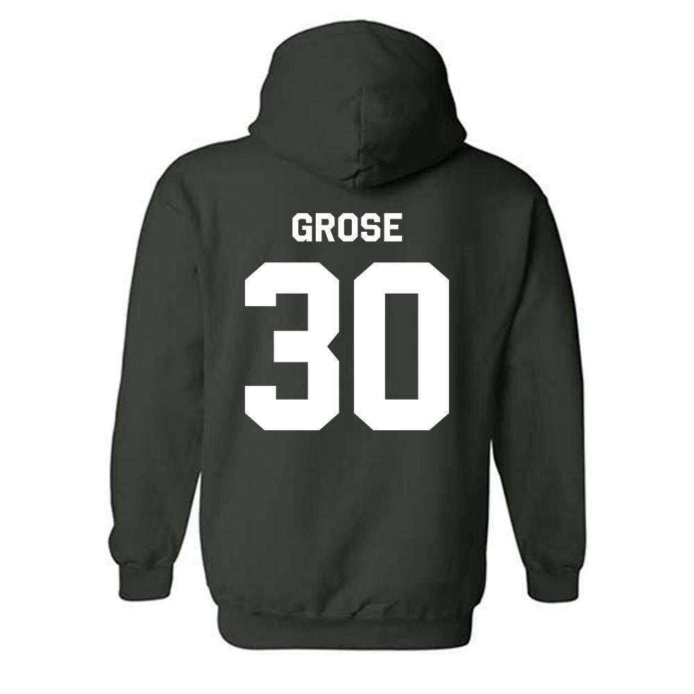 Michigan State - NCAA Football : Aveon Grose - Classic Shersey Hooded Sweatshirt-1