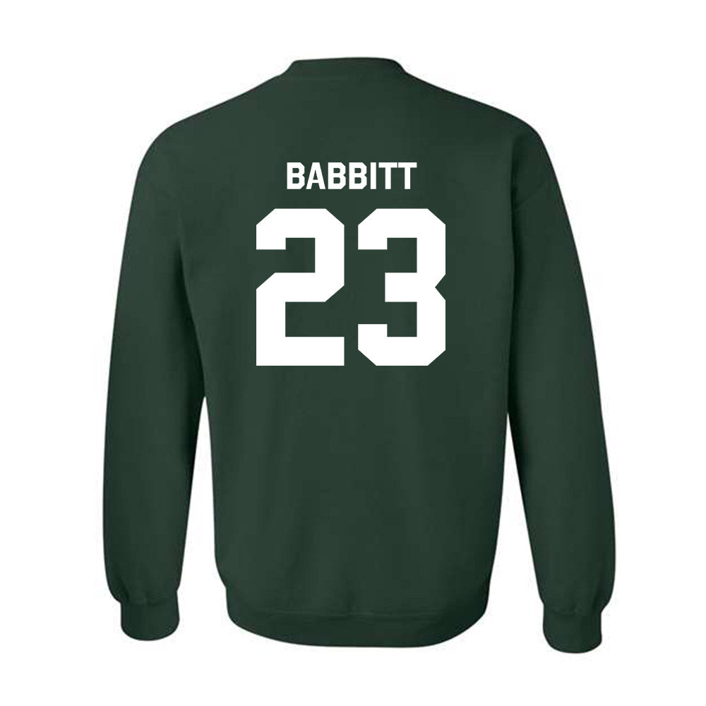 Michigan State - NCAA Football : Peyton Babbitt - Classic Shersey Crewneck Sweatshirt-1