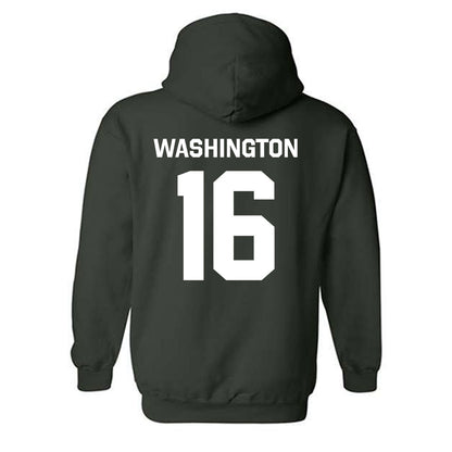 Michigan State - NCAA Football : Zachary Washington - Classic Shersey Hooded Sweatshirt-1