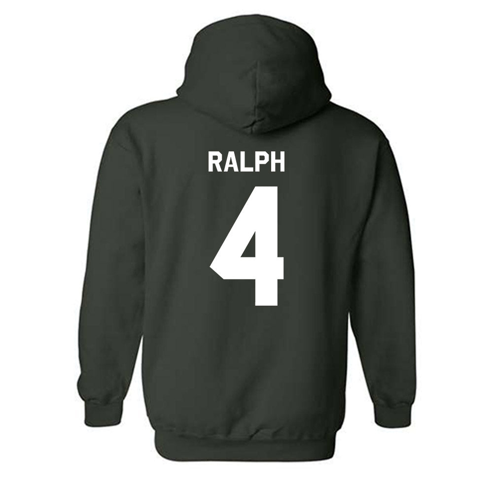 Michigan State - NCAA Men's Ice Hockey : Colin Ralph - Classic Shersey Hooded Sweatshirt-1