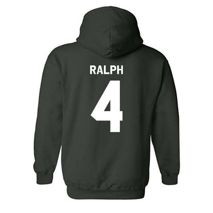 Michigan State - NCAA Men's Ice Hockey : Colin Ralph - Classic Shersey Hooded Sweatshirt-1