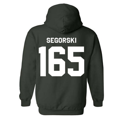 Michigan State - NCAA Wrestling : Owen Segorski - Classic Shersey Hooded Sweatshirt-1