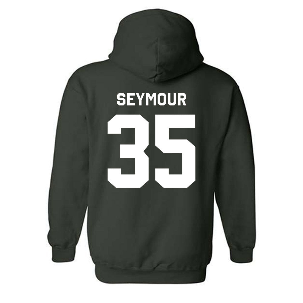 Michigan State - NCAA Baseball : Randy Seymour - Classic Shersey Hooded Sweatshirt-1