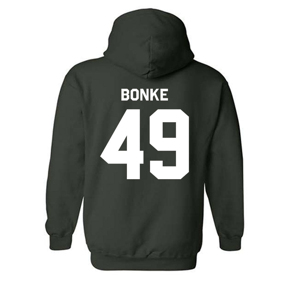 Michigan State - NCAA Men's Basketball : Anton Bonke - Classic Shersey Hooded Sweatshirt-1