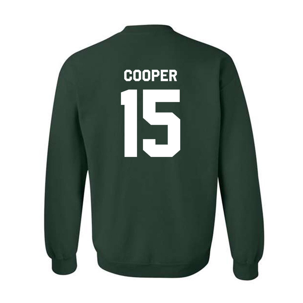 Michigan State - NCAA Men's Basketball : Carson Cooper - Classic Shersey Crewneck Sweatshirt-1