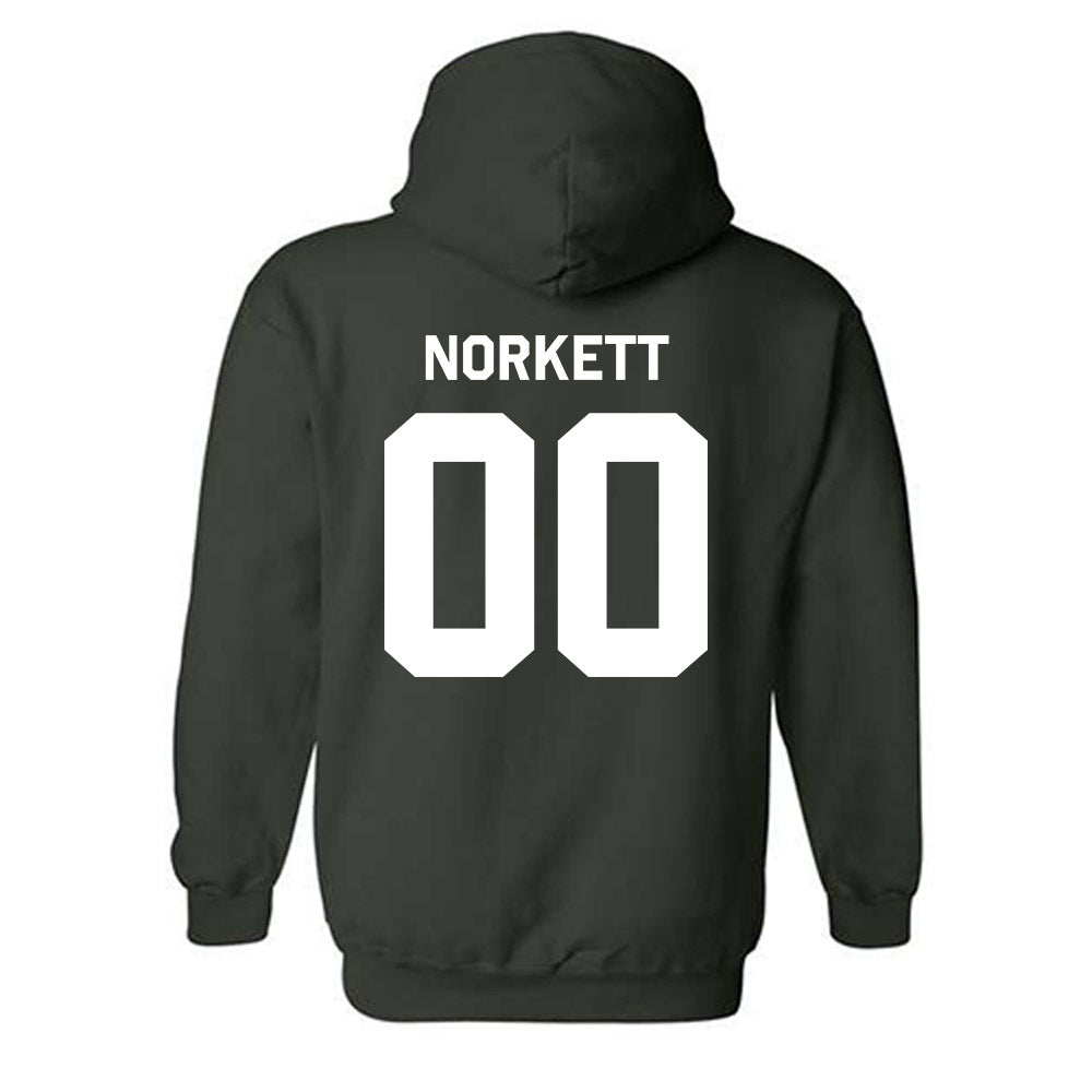Michigan State - NCAA Men's Soccer : Charlie Norkett - Classic Shersey Hooded Sweatshirt-1