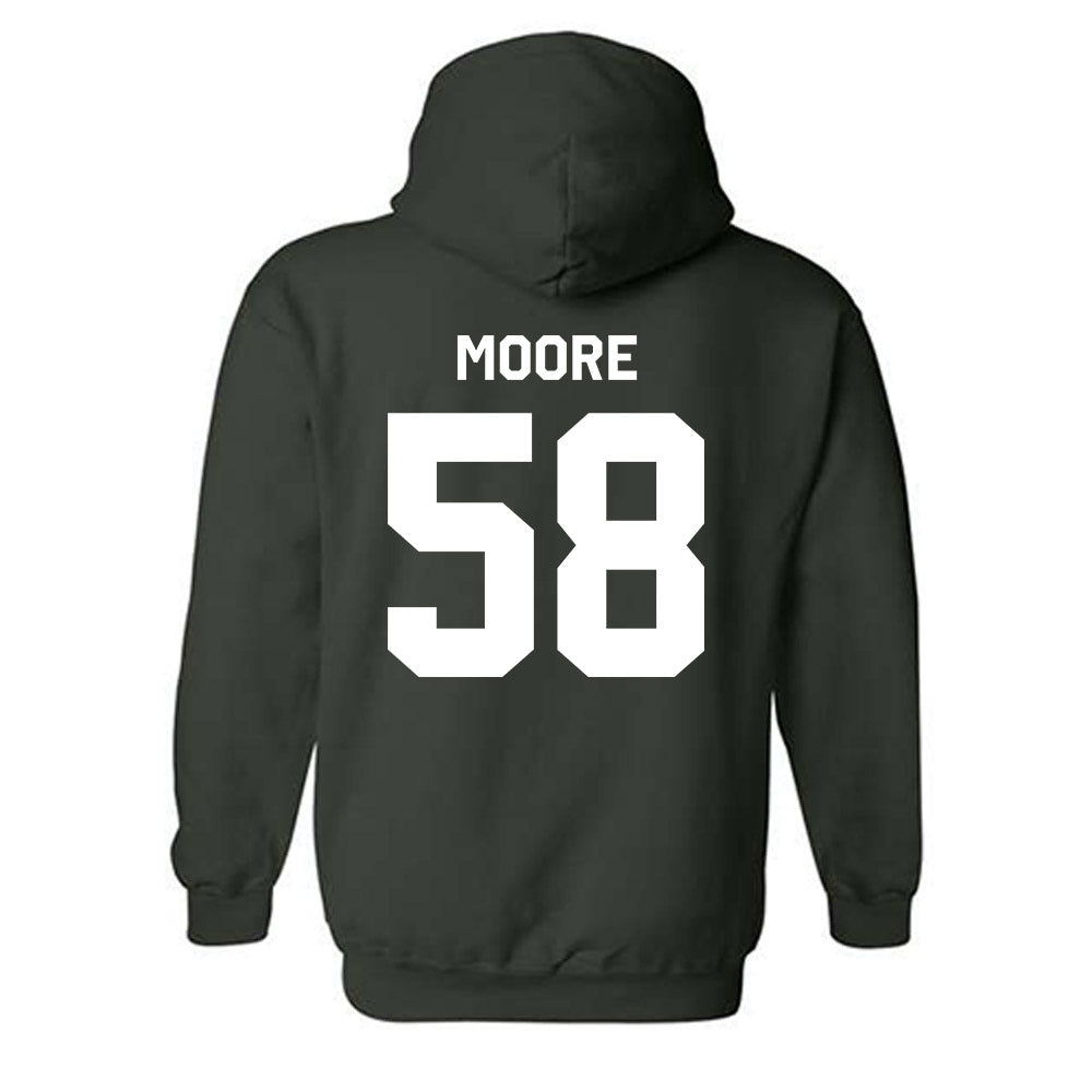 Michigan State - NCAA Football : Conner Moore - Classic Shersey Hooded Sweatshirt-1