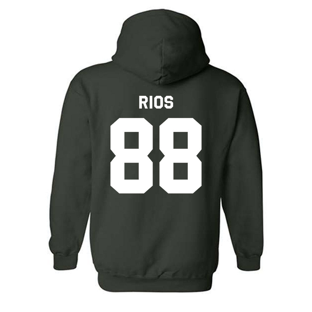 Michigan State - NCAA Football : Kai Rios - Classic Shersey Hooded Sweatshirt-1